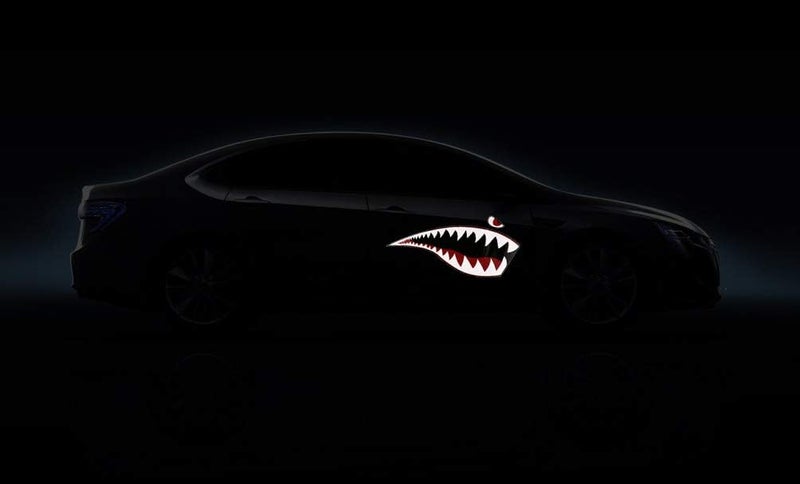 MOOCY 2Pcs Wall Art Warhawk Shark Tiger Vinyl Sticker Waterproof DIY Funny Graphics Accessories for Car Kayak Canoe Fishing Boat Truck Jet Ski Hobie Dagger Ocean Boat Decoration - Image 4